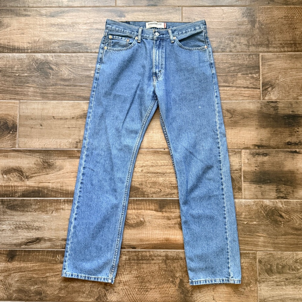 Levi's Men's Vintage 505 Straight Fit Classic Denim Jeans, Medium Wash, 32 x32
